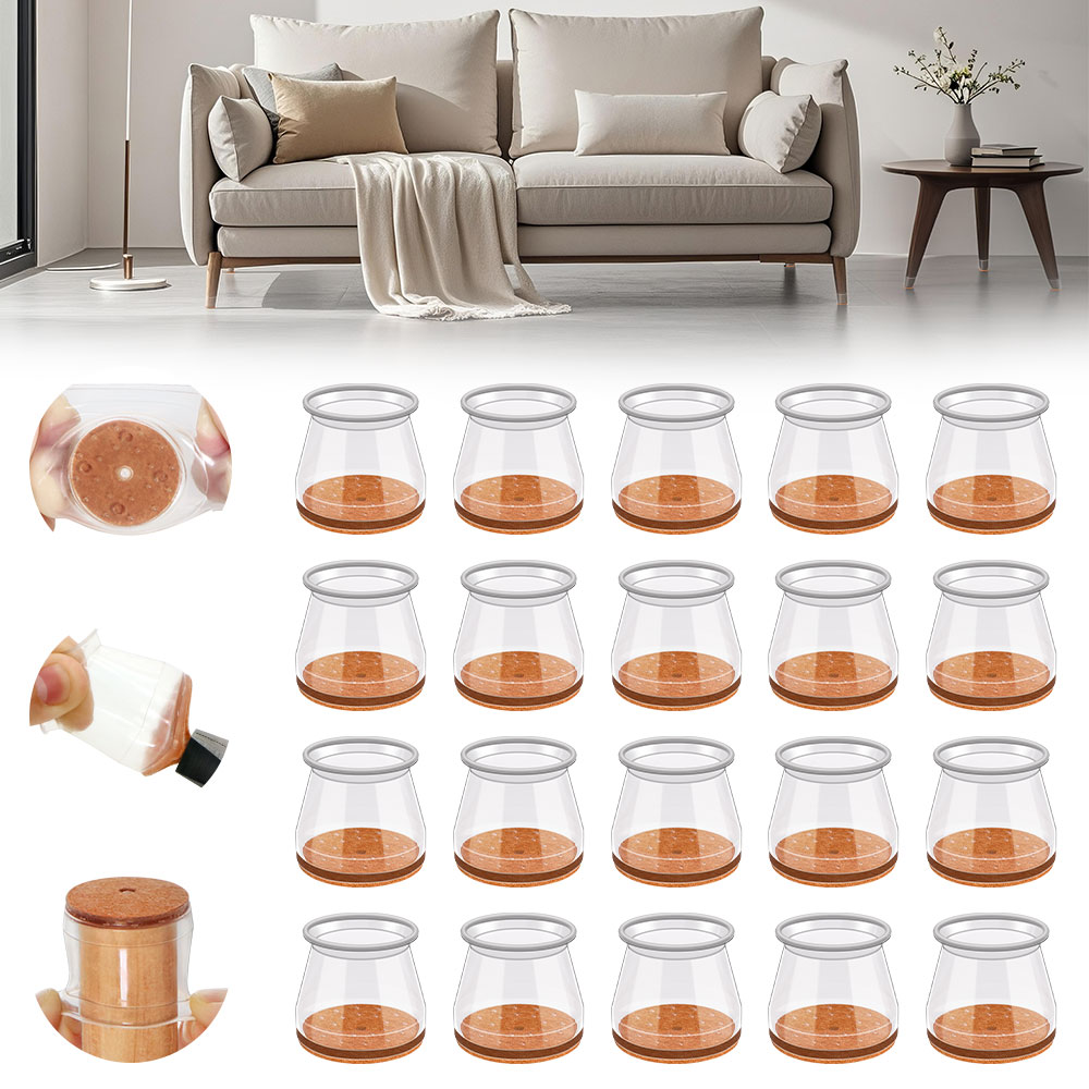 Furniture Hardware Legs - 24-36pcs Tappi per le gambe della