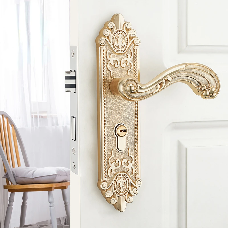 Furniture Hardware Locks - Maniglia Silenziosa Europea per Porta Interna,
