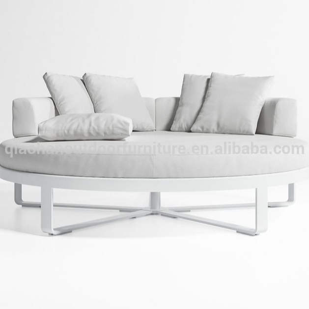 Qh Furniture - Lussuoso Lettino da Sole Rotondo in