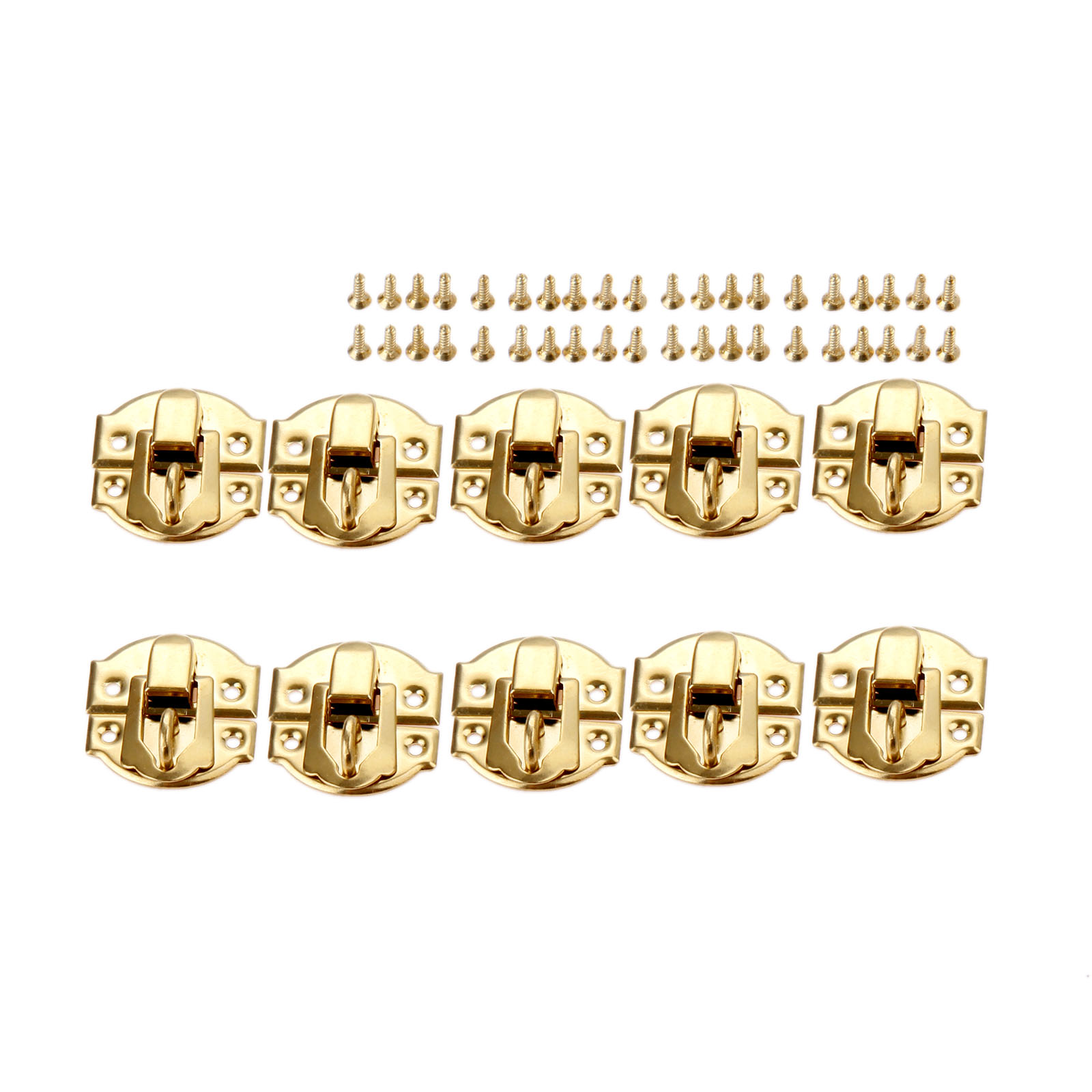Furniture Hardware Decorative - 10 pz Golden Box Chiusura a