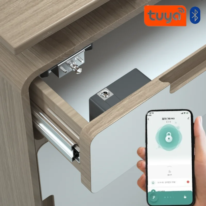 Furniture Hardware Locks - Tuya Smart Cabinet Door Lock Serratura