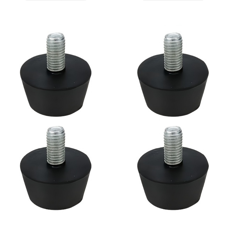 Furniture Hardware Legs - 4 pezzi di piedini regolabili in