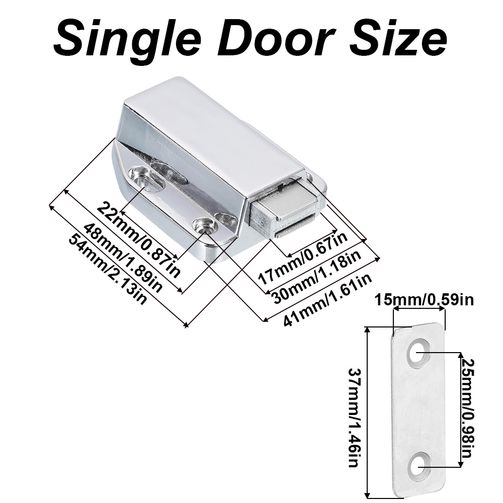 Chiusure magnetiche per armadi - Furniture Hardware Locks recensione e prezzo