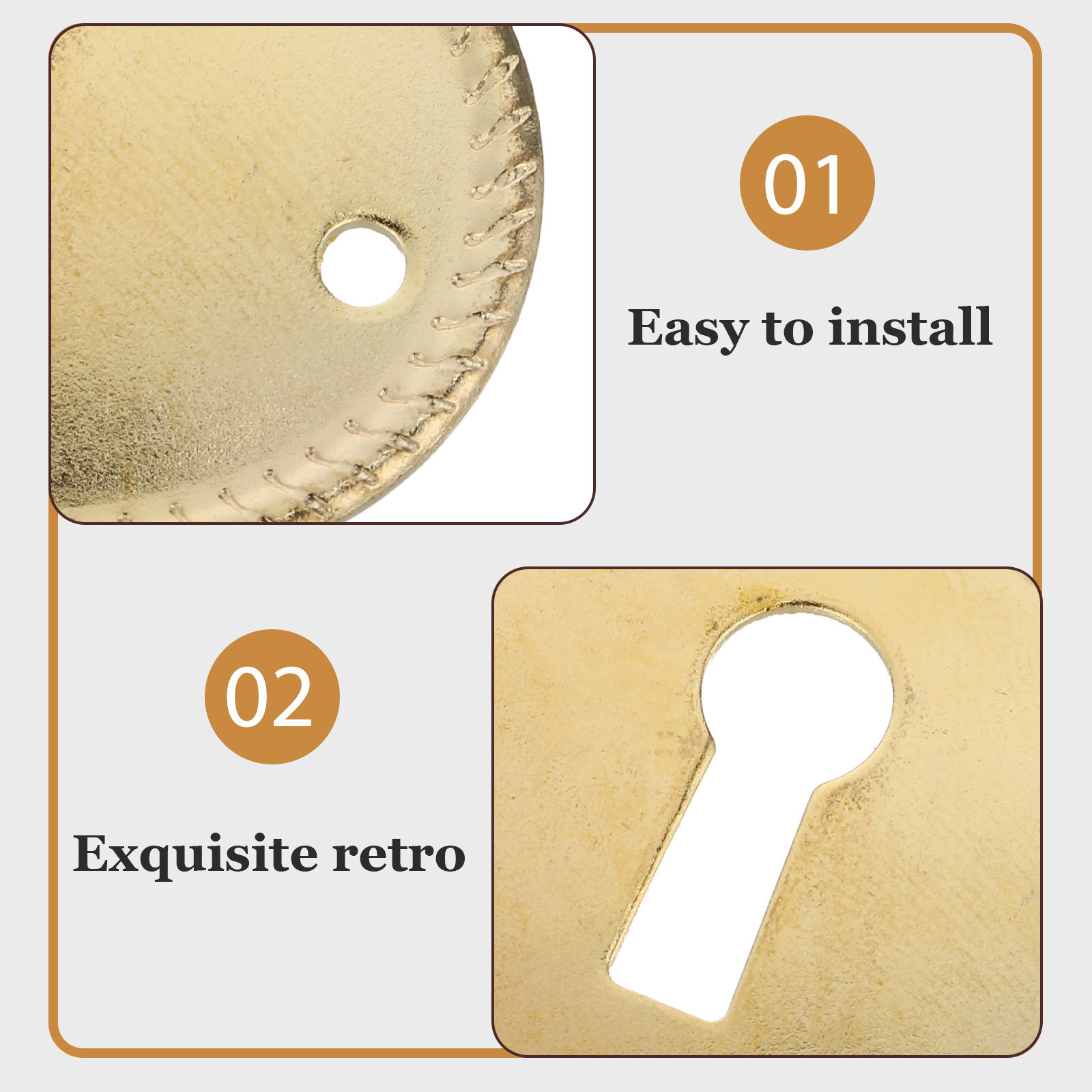 20 Pezzi Copri-Foro Ovale Vint - Furniture Hardware Decorative recensione e prezzo