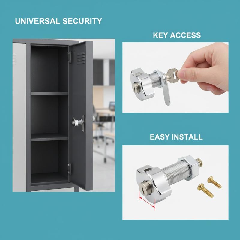 Lucchetto per Armadietto 16mm/ - Furniture Hardware Locks recensione e prezzo