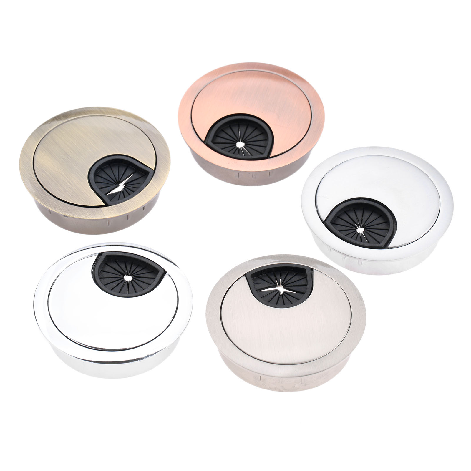 1 Pezzo Passacavo da Scrivania - Furniture Hardware Outlet recensione e prezzo