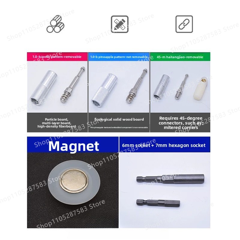 Connettore invisibile solido 2 - Furniture Screw Type recensione e prezzo